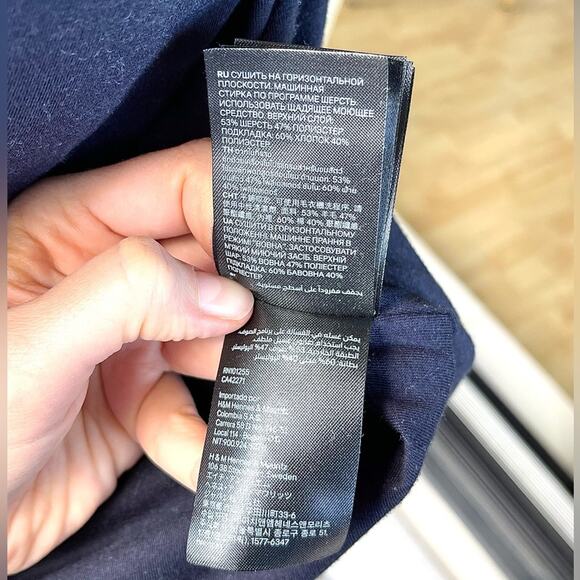 ☘️ H&M shepra wool- blend jacket. Size XS - Picture 8 of 17